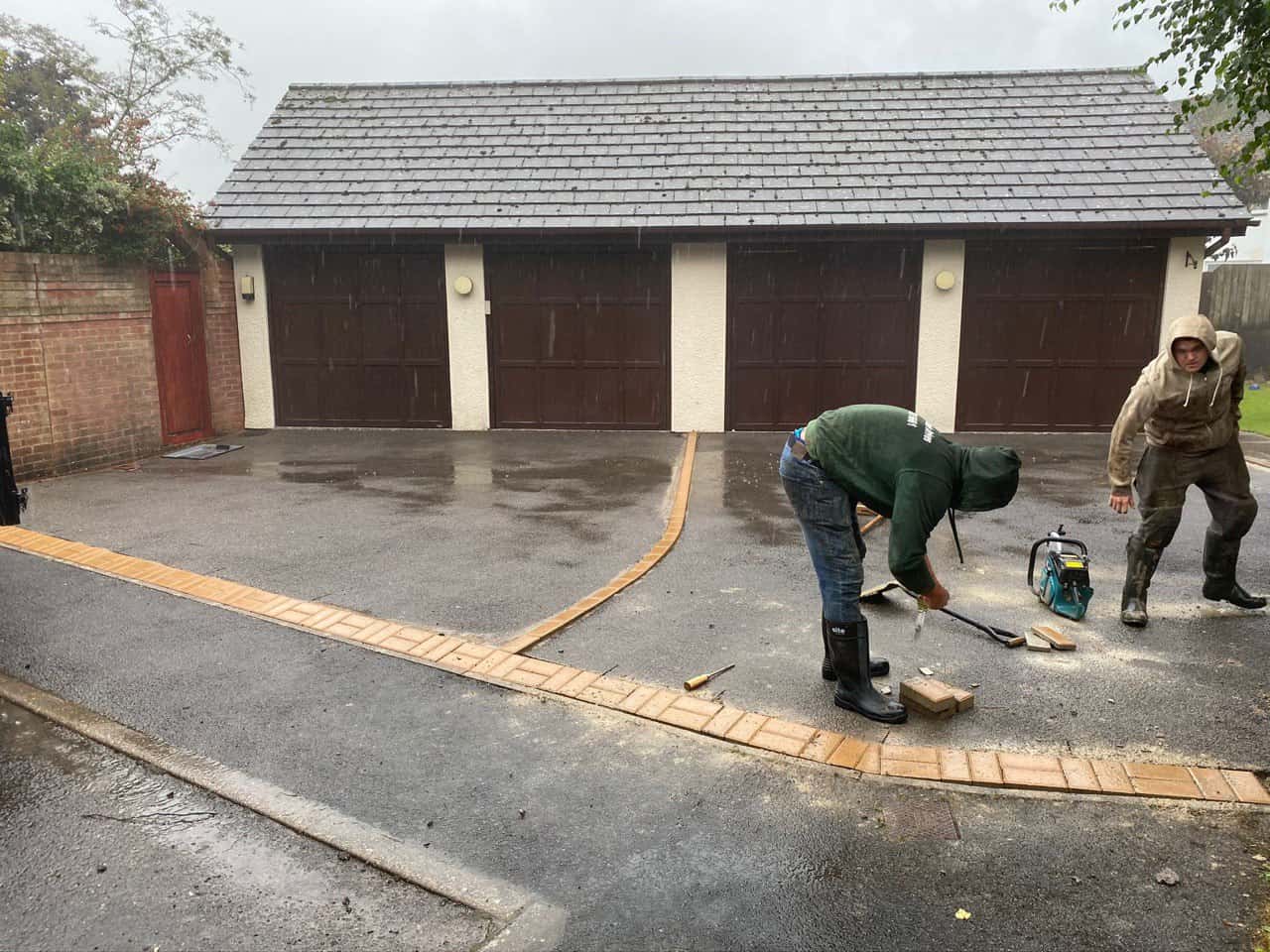 This is a photo of a resin driveway installed in Wigan by Wigan Resin Driveways
