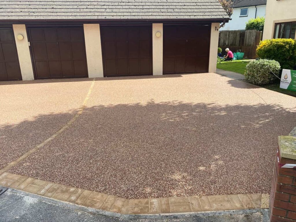 This is a photo of a resin driveway installed in Wigan by Wigan Resin Driveways
