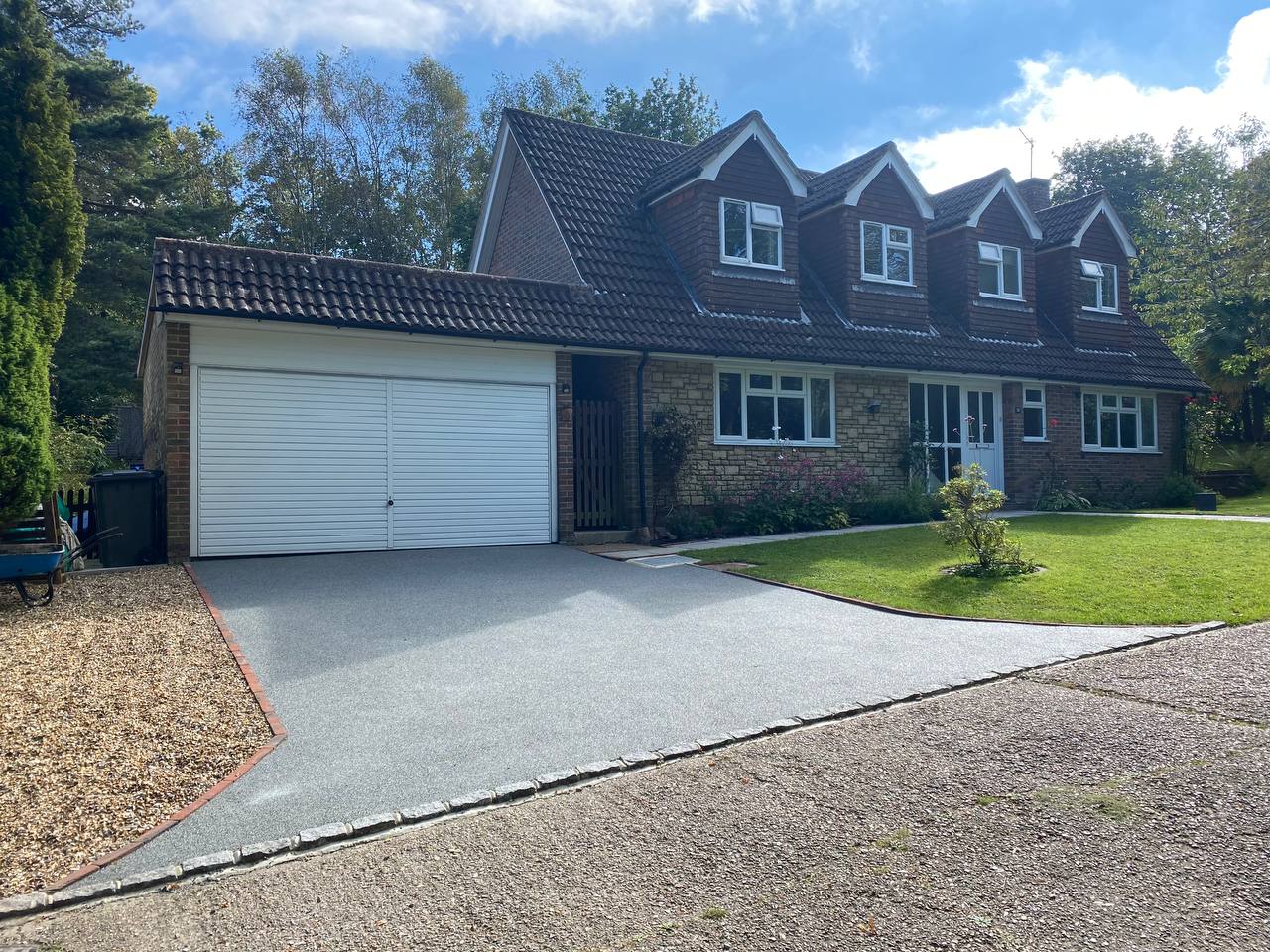 This is a photo of a resin driveway installed in Wigan by Wigan Resin Driveways