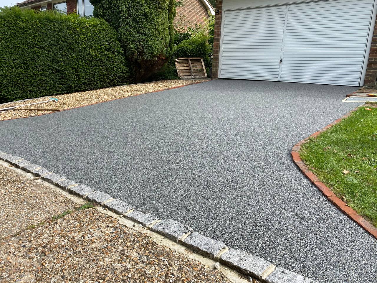 This is a photo of a resin driveway installed in Wigan by Wigan Resin Driveways
